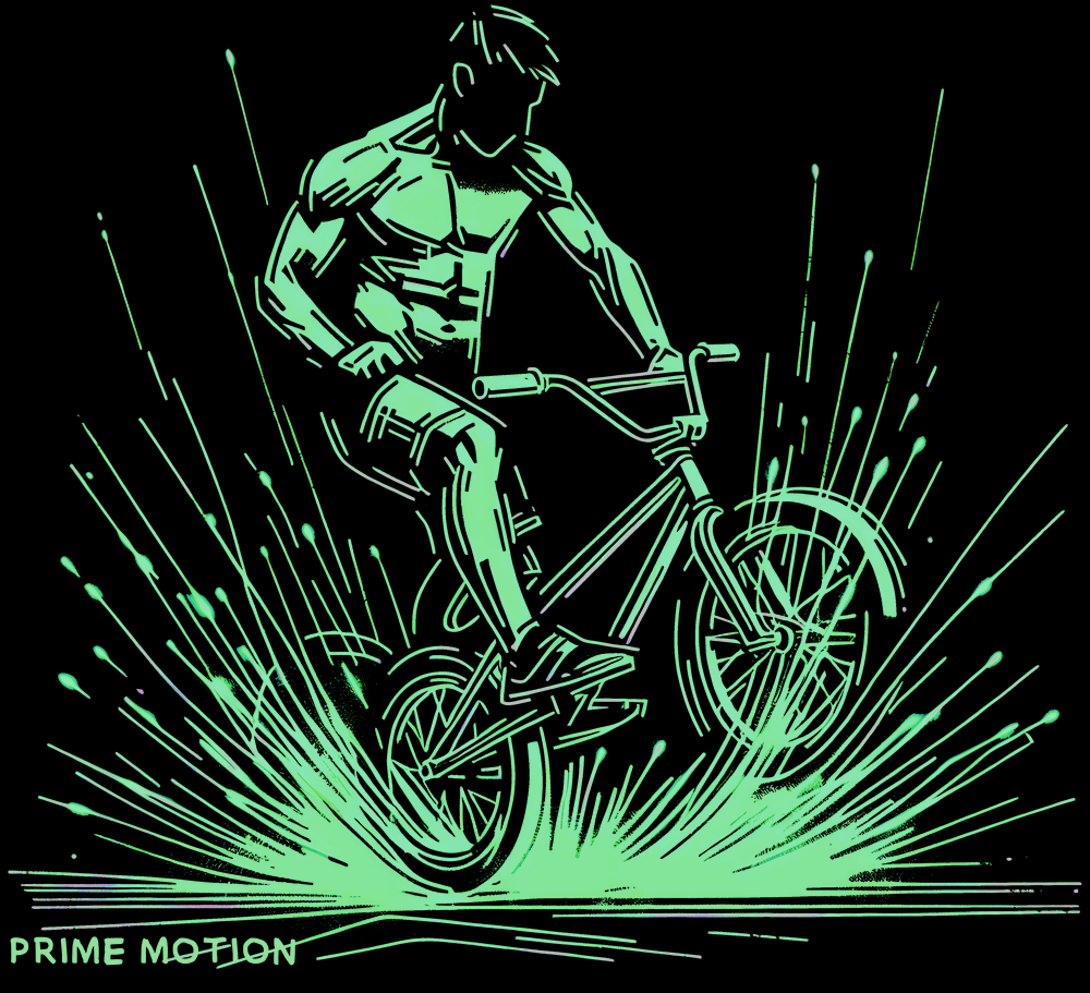 BMX biking - Explosive Ride || Standard Cut | Full Print