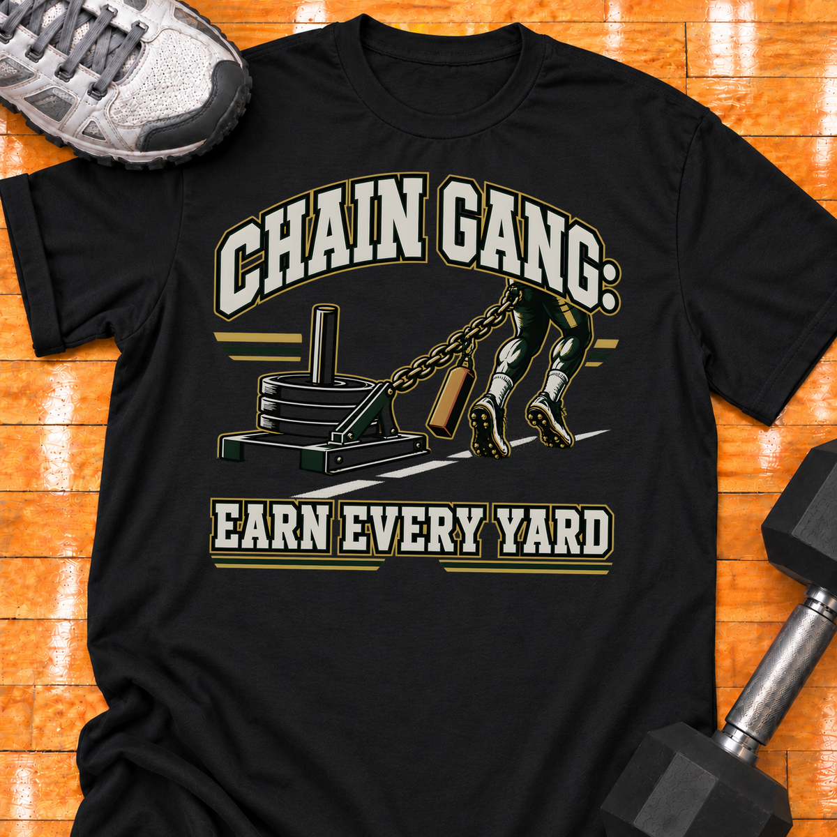 Chain Gang - Earn Every Yard - Black - HMTC approved v02 template mockup v05