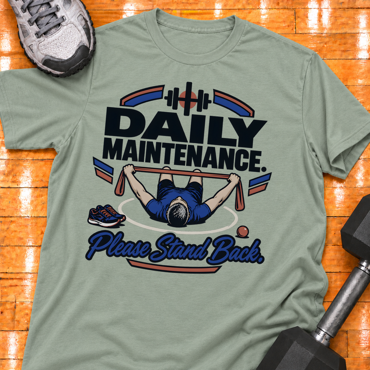 DAILY MAINTENANCE. PLEASE STAND BACK - Sage - HMTC approved v02 template mockup v05