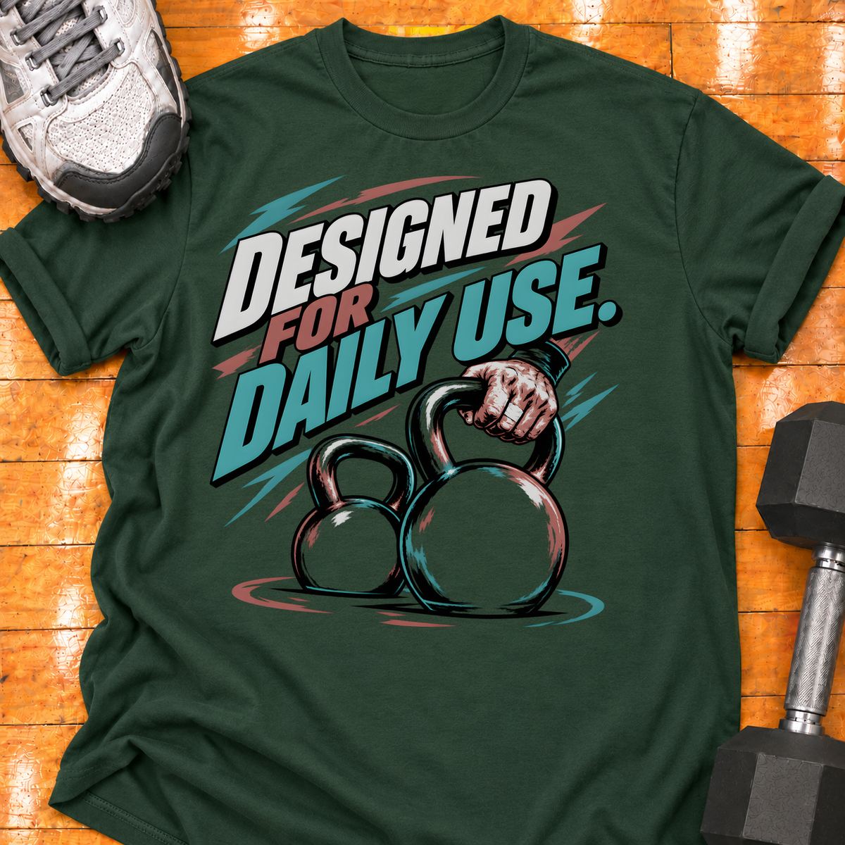 DESIGNED FOR DAILY USE - Forest Green - HMTC approved v02 template mockup v05