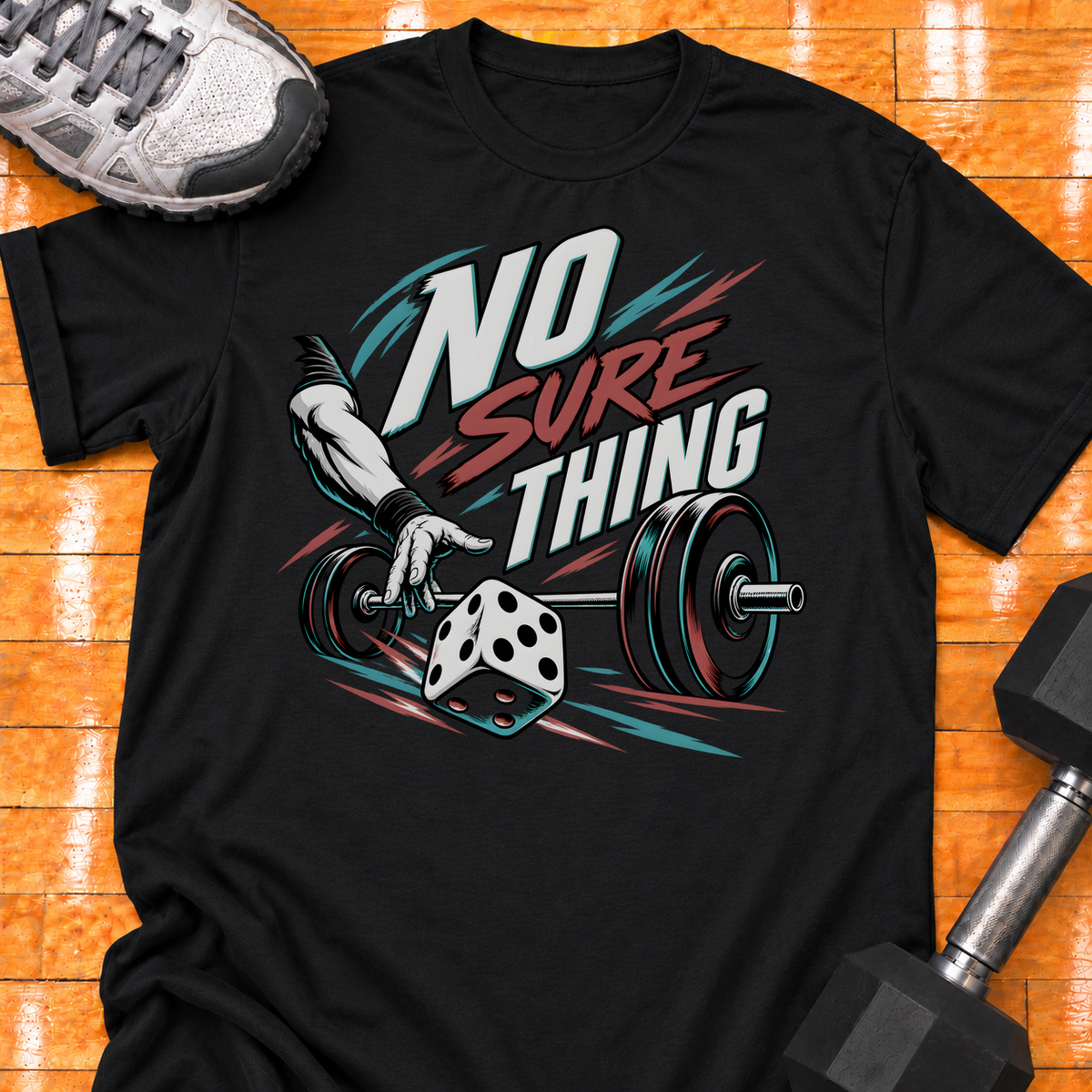 NO SURE THING - Black - HMTC approved v02 template mockup v05