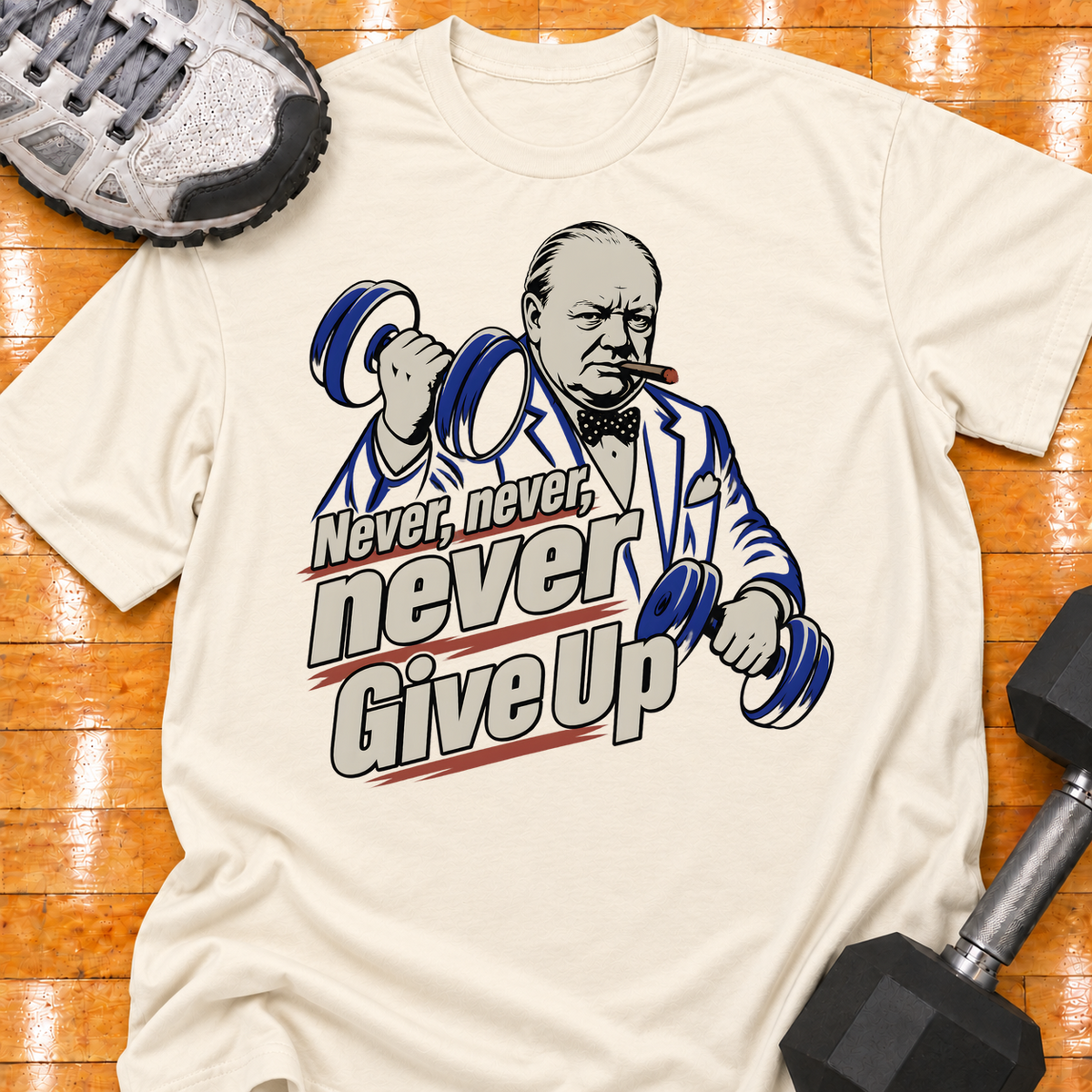 Never, never, never Give Up - Natural - HMTC approved v02 template mockup v05