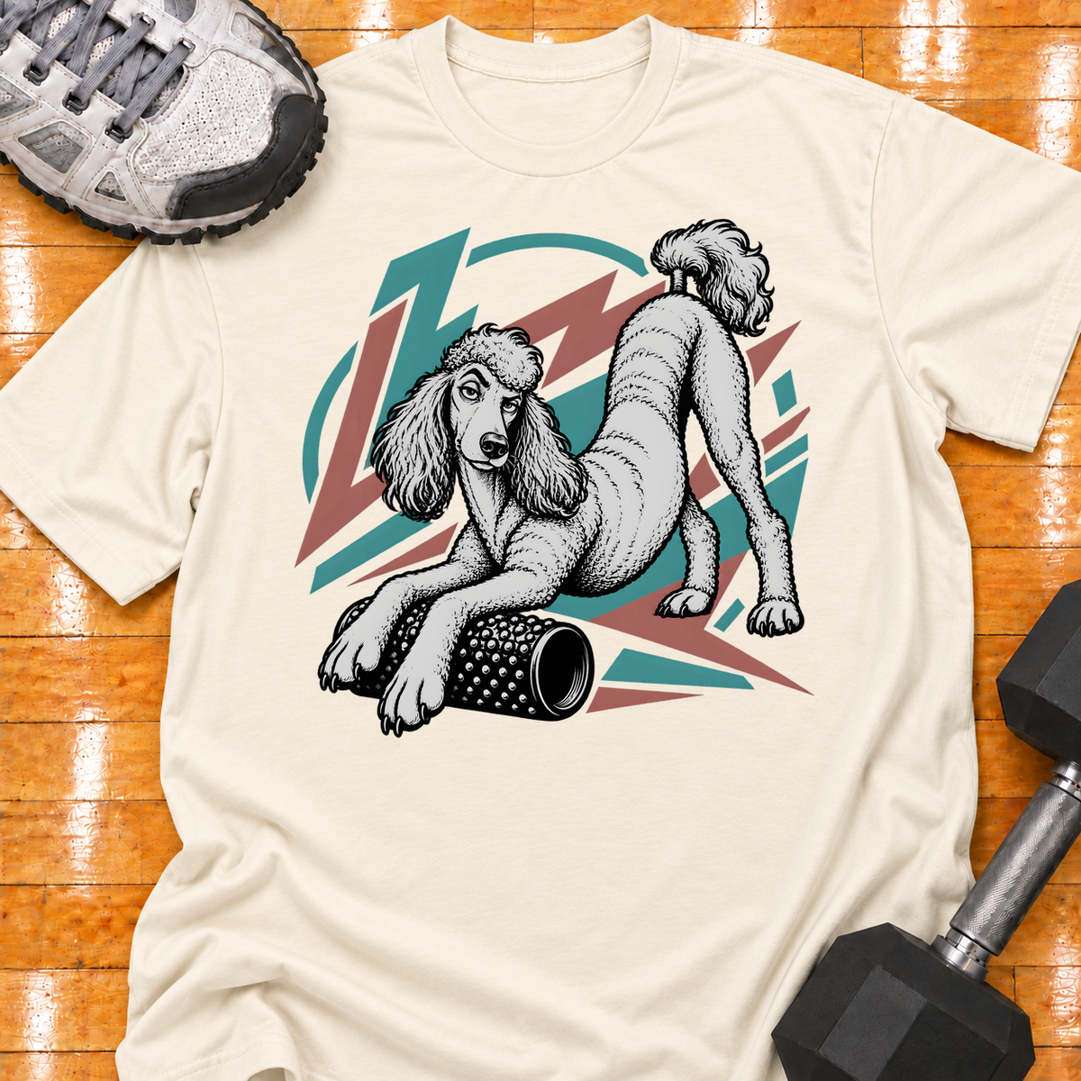 Poodle nubby foam roller - Natural - HMTC approved v02 template mockup v05