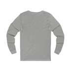RULE #41 IT'S OK TO WARM UP FOR THE WARM UP - Longsleeve — Athletic Heather — back view (unprinted)